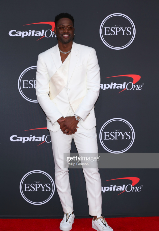 Dwyane Wade attends The 2019 ESPYs at Microsoft Theater on July 10, 2019 in Los Angeles, California. (Photo by Phillip Faraone:FilmMagic)