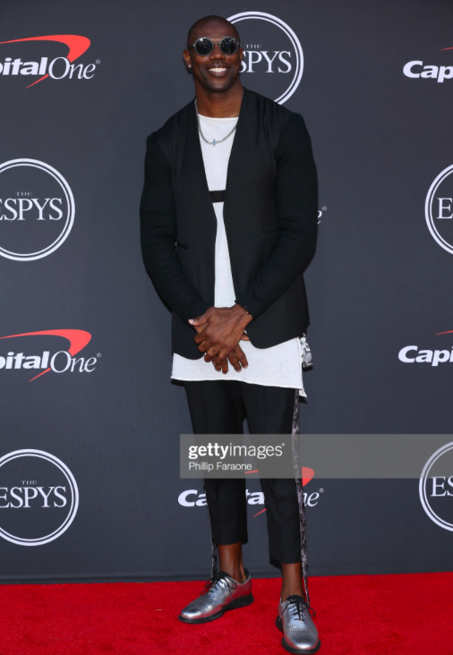 Terrell Owens attends The 2019 ESPYs at Microsoft Theater on July 10, 2019 in Los Angeles, California. (Photo by Phillip Faraone:FilmMagic)